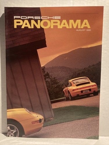 Porsche panorama magazine - porsche,