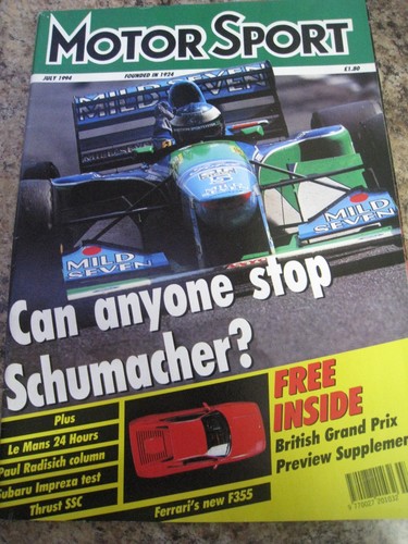 Motor sport jul 1994 - motor,