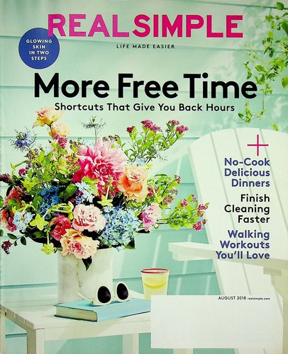 Real simple august - real, more
