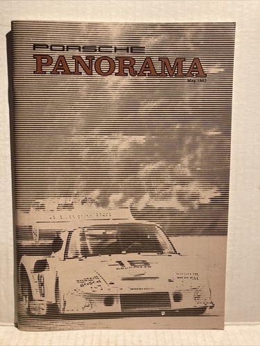 Porsche panorama magazine - porsche,