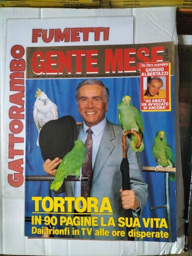Gente mese enzo tortora - gente,