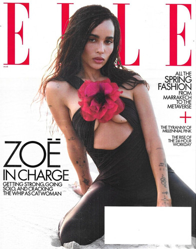 Elle magazine zoe kravitz - elle,