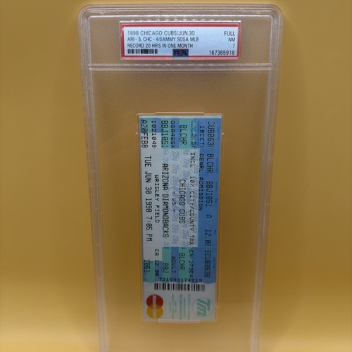 Biglietto sammy sosa - sosa, 20
