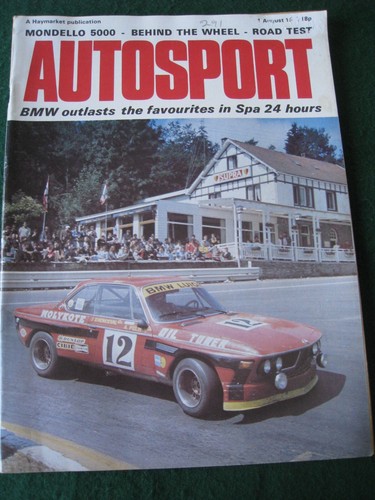Autosport aug 1974 - aug, mondello