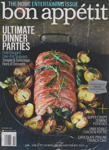 Bon appetit october - appetit, 2011