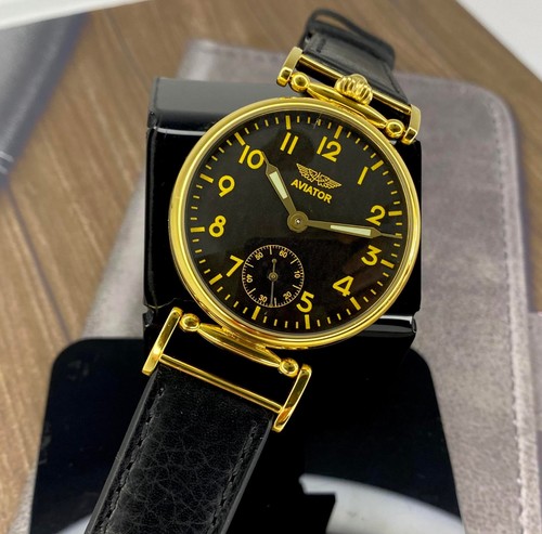 Orologio meccanico aviatore - orologio,