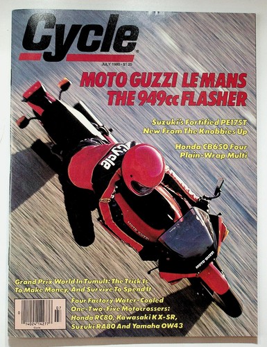 Cycle magazine july 1980 moto - magazine,