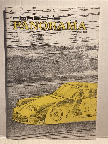 Porsche panorama magazine - panorama,