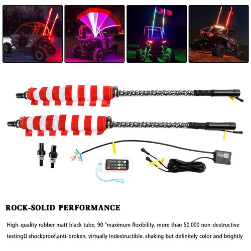 3ft rgb led - 2x, frusta