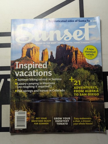 Sunset magazine may 2008 - may,